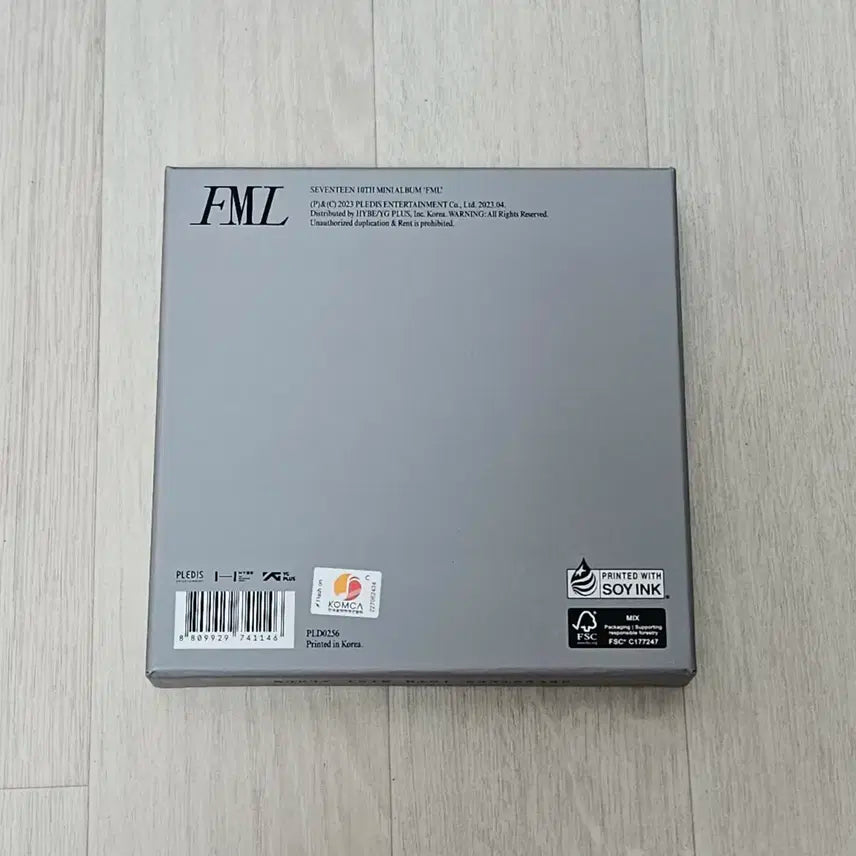 세븐틴 FML 앨범