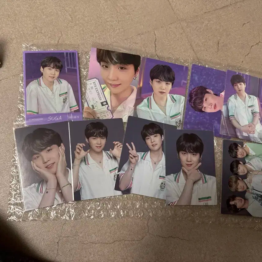 방탄소년단 소우주 윤기 드볼