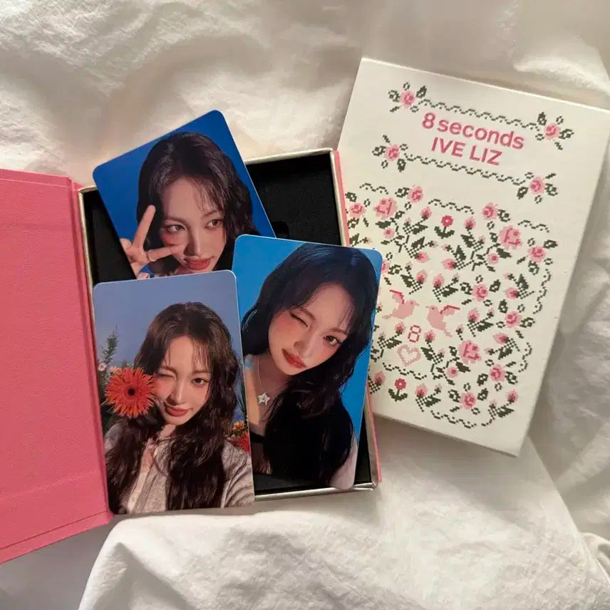 아이브 리즈 에잇세컨즈 민주킴 콜라보 포카 포토카드