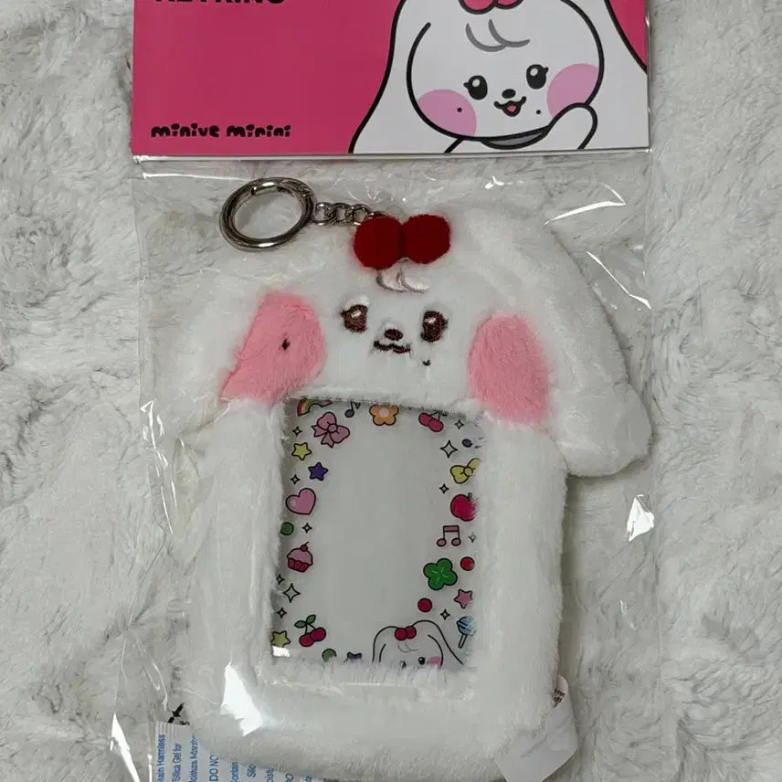 미개봉)아이브 미니니 체리니 포카홀더키링 미니브 체리 장원영 공식굿즈