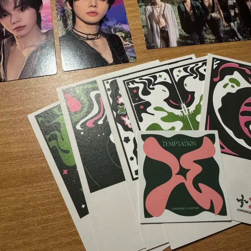 투모로우바이투게더 템테이션 포토카드 굿즈