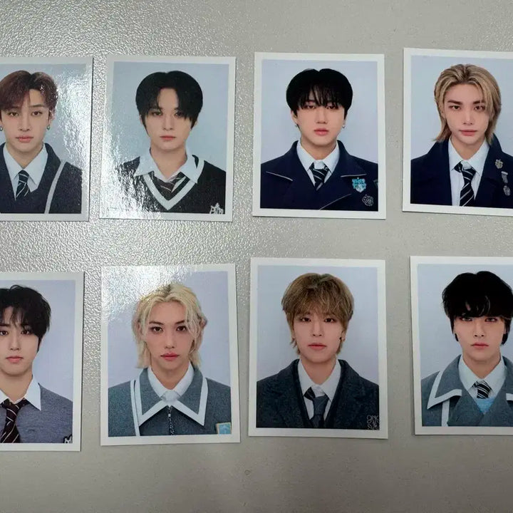 스트레이키즈 팝업 매직스쿨 스키주 증명사진 세트