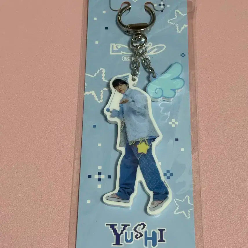 nctwish 엔시티위시 유우시 일본 로그인 날개키링 양도 아크릴