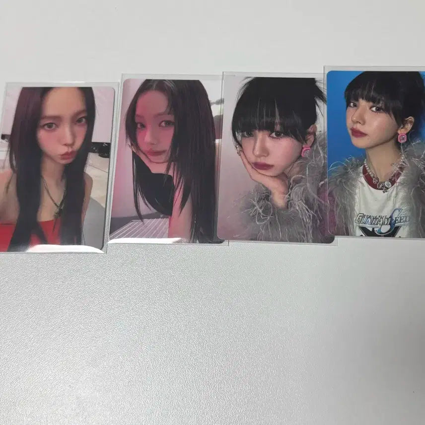 에스파 카리나 핫메스 특전 포카 세트