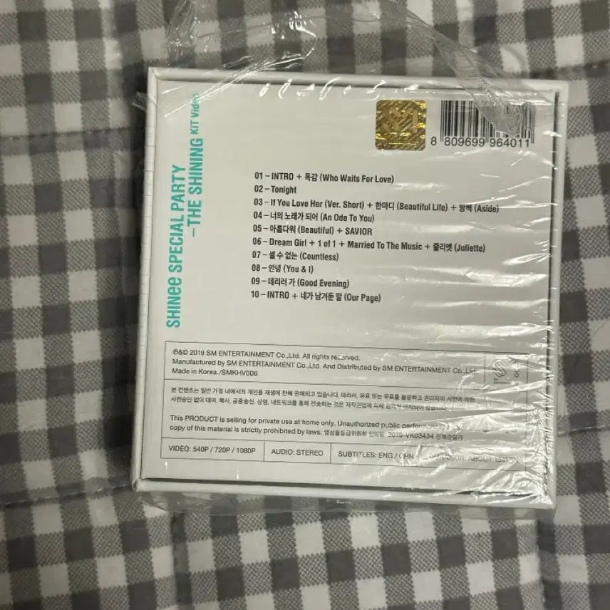 2018 샤이니 팬미팅 샤스파 키노 단순개봉 포카x 콘서트 종현