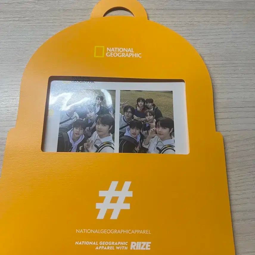 내셔널지오그래픽 RIIZE 포토카드
