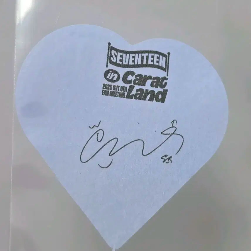 세븐틴 캐럿랜드 2025 원우 컨페티