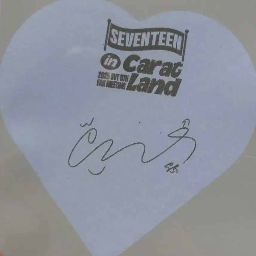 세븐틴 캐럿랜드 2025 원우 컨페티