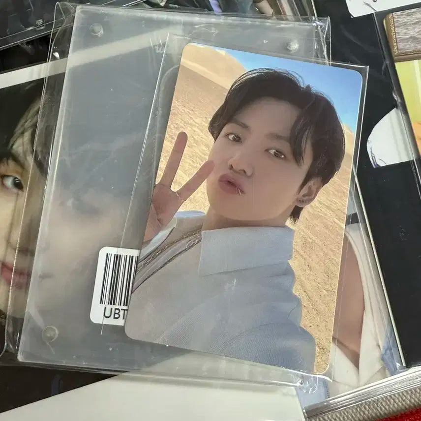 Proof 정국 위버스 특전 포카