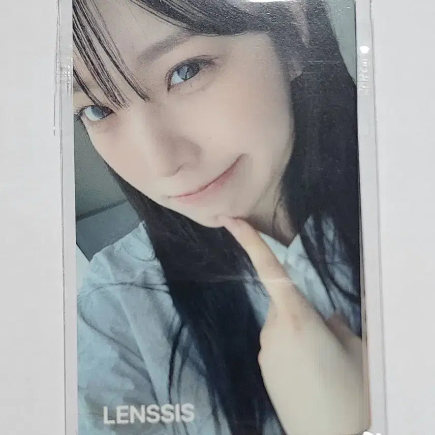 프로미스나인 백지헌 렌시스 포토카드