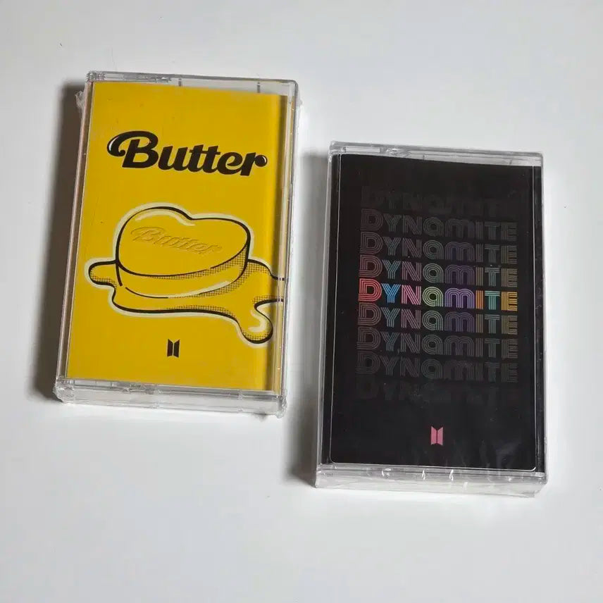 BTS 방탄 버터 + 다이너마이트 카세트테이프 미개봉 세트