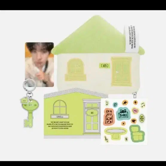 미개봉) 엔시티위시 유우시 생일 엠디 파우치