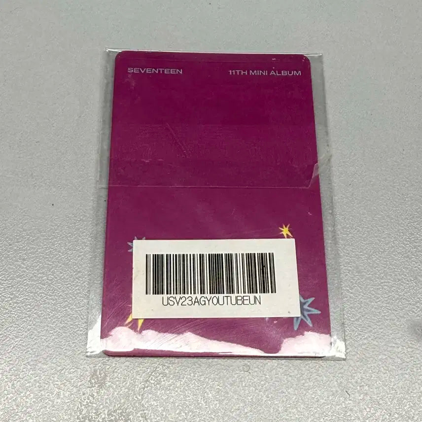 미개봉 세븐틴 민규 유튜브 특전 양도