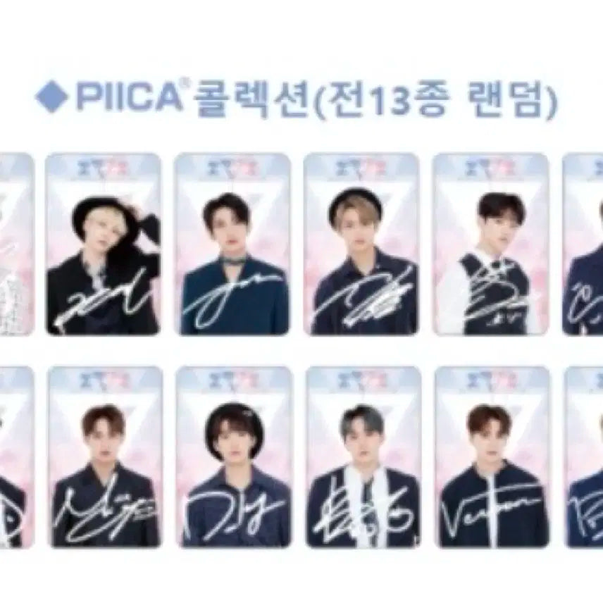 세븐틴 뮤지엄 2019 PIICA 교통카드 호시