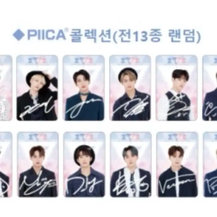 세븐틴 뮤지엄 2019 PIICA 교통카드 호시