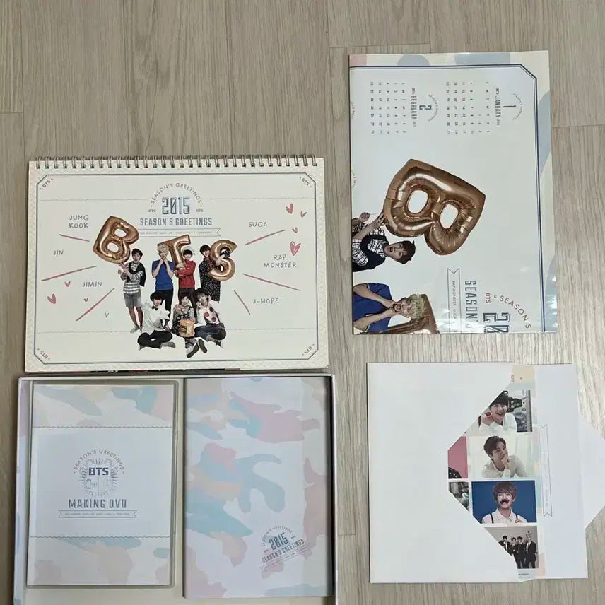 Bts 방탄소년단 2015 시즌그리팅 풀박스