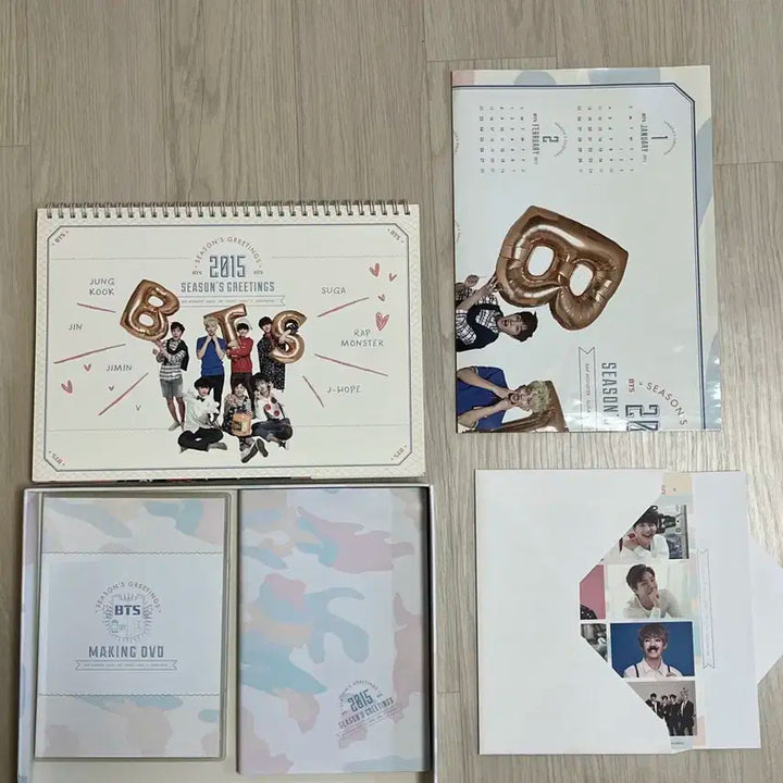 Bts 방탄소년단 2015 시즌그리팅 풀박스