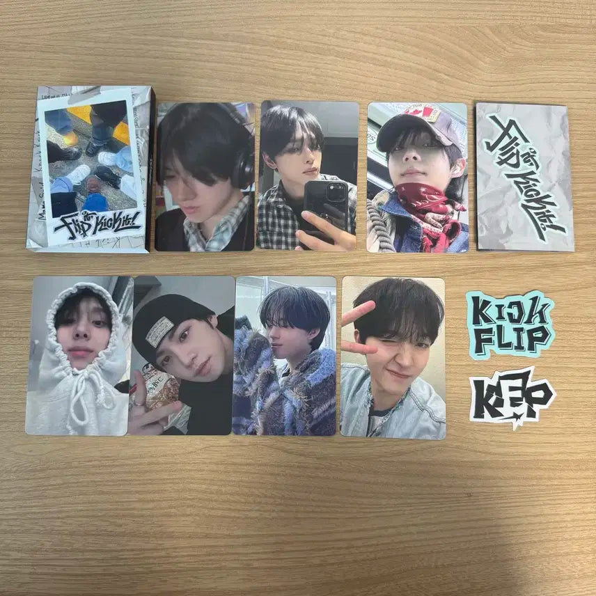 킥플립 데뷔 앨범 네모 앨범 네모반 트레이니 버전