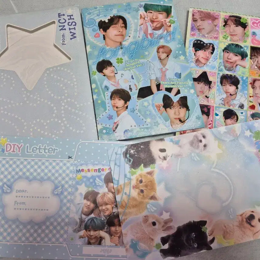 엔시티위시 위시 포토북 + 송버드 레터 개봉