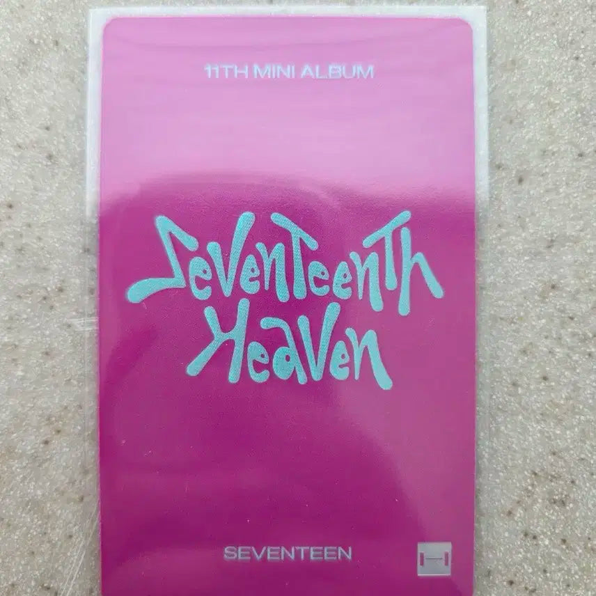 세븐틴 민규 헤븐 음악의신 엠투유 특전 럭드