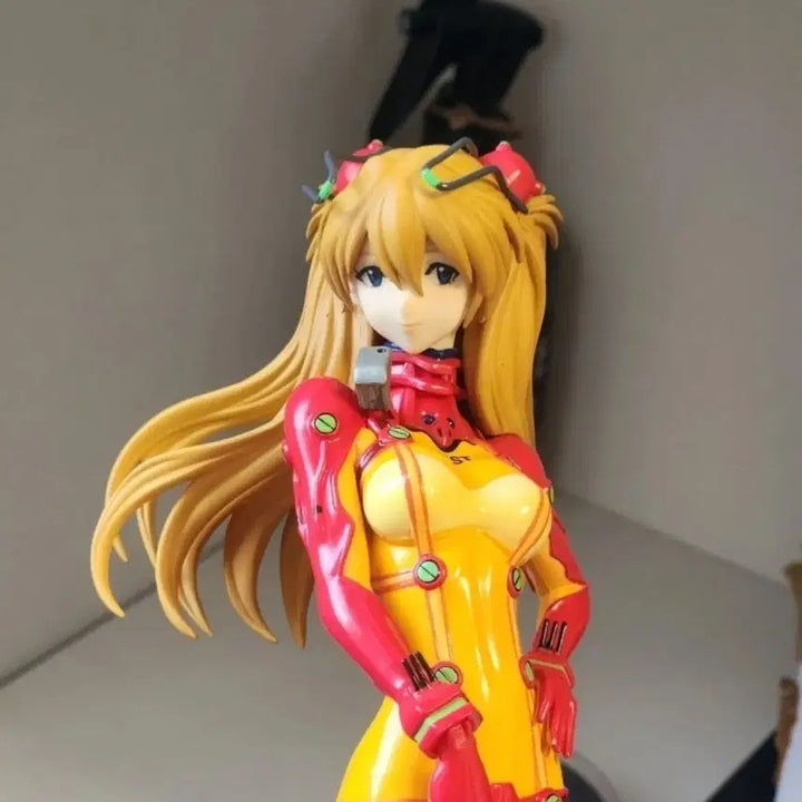 급처 택포)) 에반게리온 아스카 레이싱 미소녀 고전 피규어