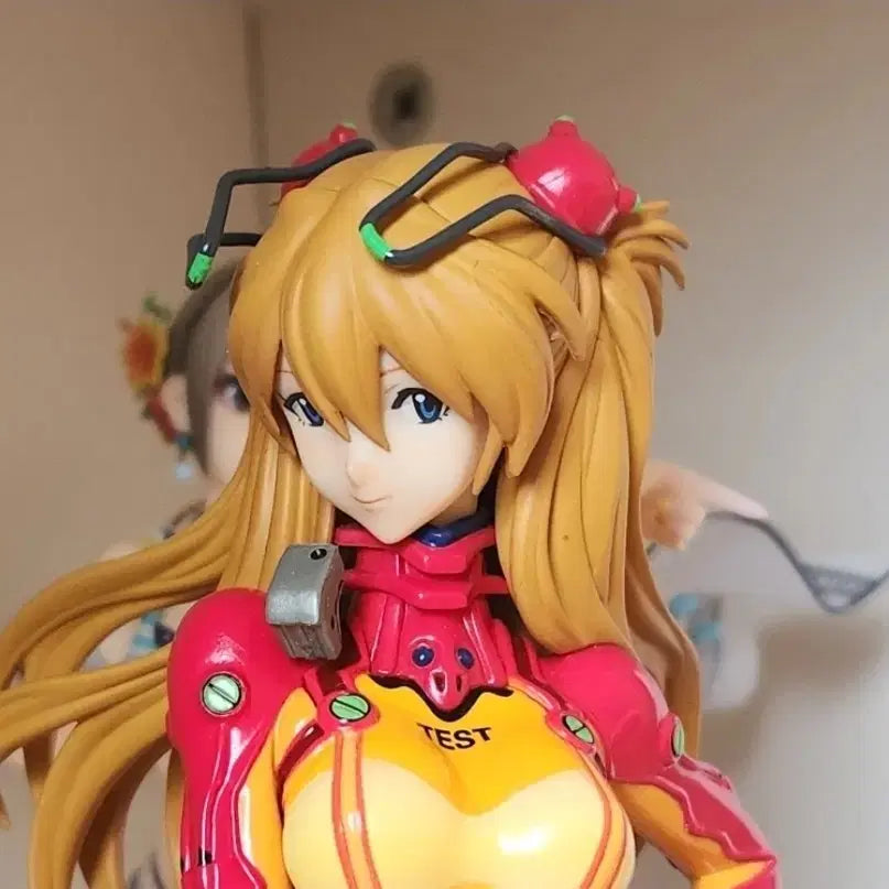 급처 택포)) 에반게리온 아스카 레이싱 미소녀 고전 피규어