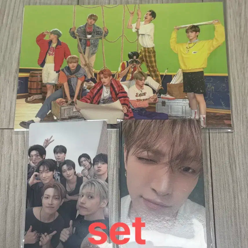 에이티즈 에잇룸 입장포카 Ateez 8ROOM stamp poca set
