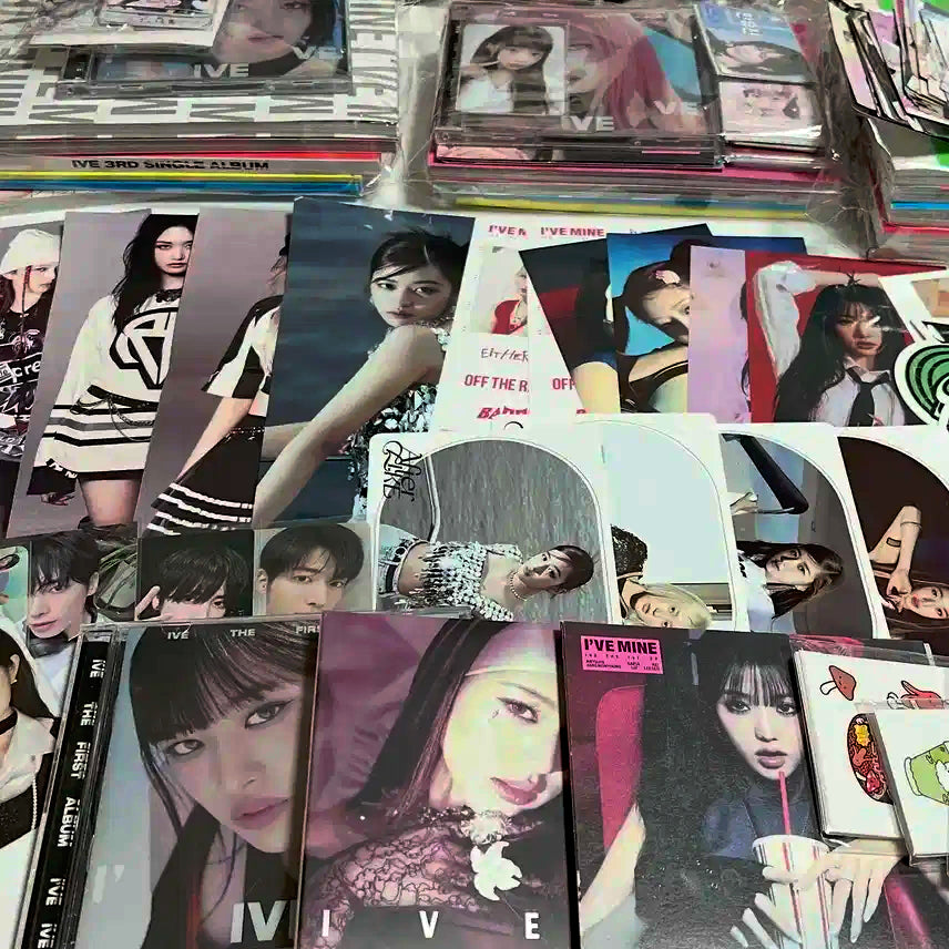 뒷장폭덤) 아이브 포카 일괄 양도 합니다 스위치 마인 아이엠 장원영