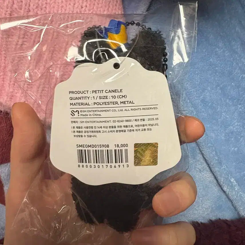 웨이션브이 엔시티 텐 TEN 쁘띠 까눌레 인형 키링