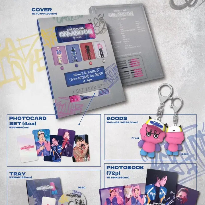 샤이니 키 키랜드 2024 KEYLAND ON:AND ON 블루레이