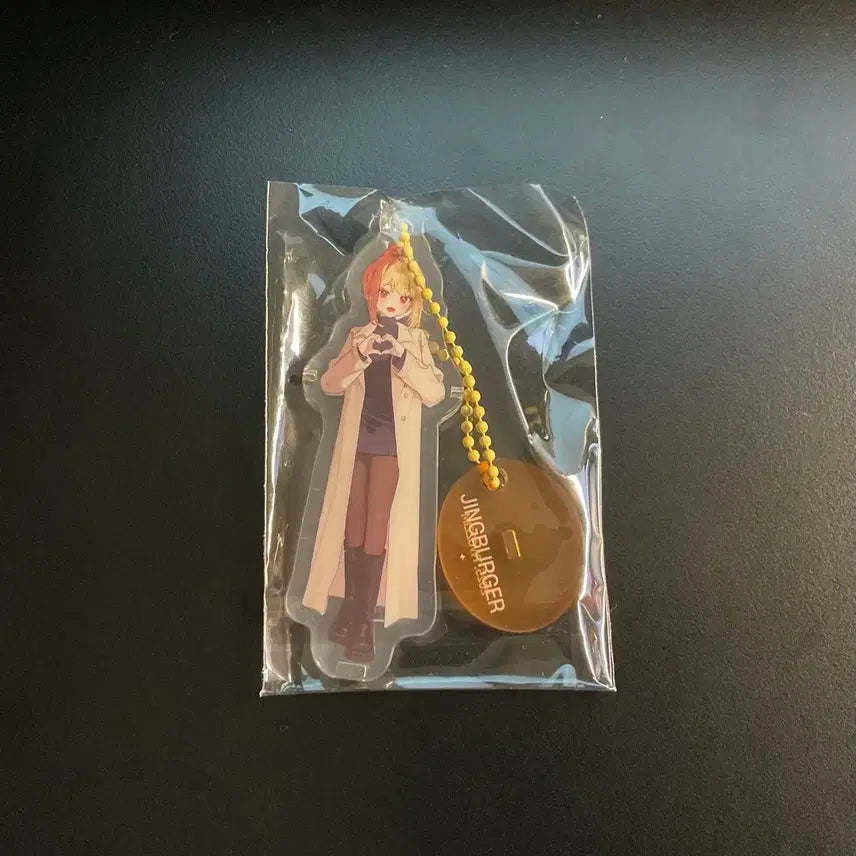 이세계아이돌 이세돌 징버거 두찜 콜라보 아크릴 키링