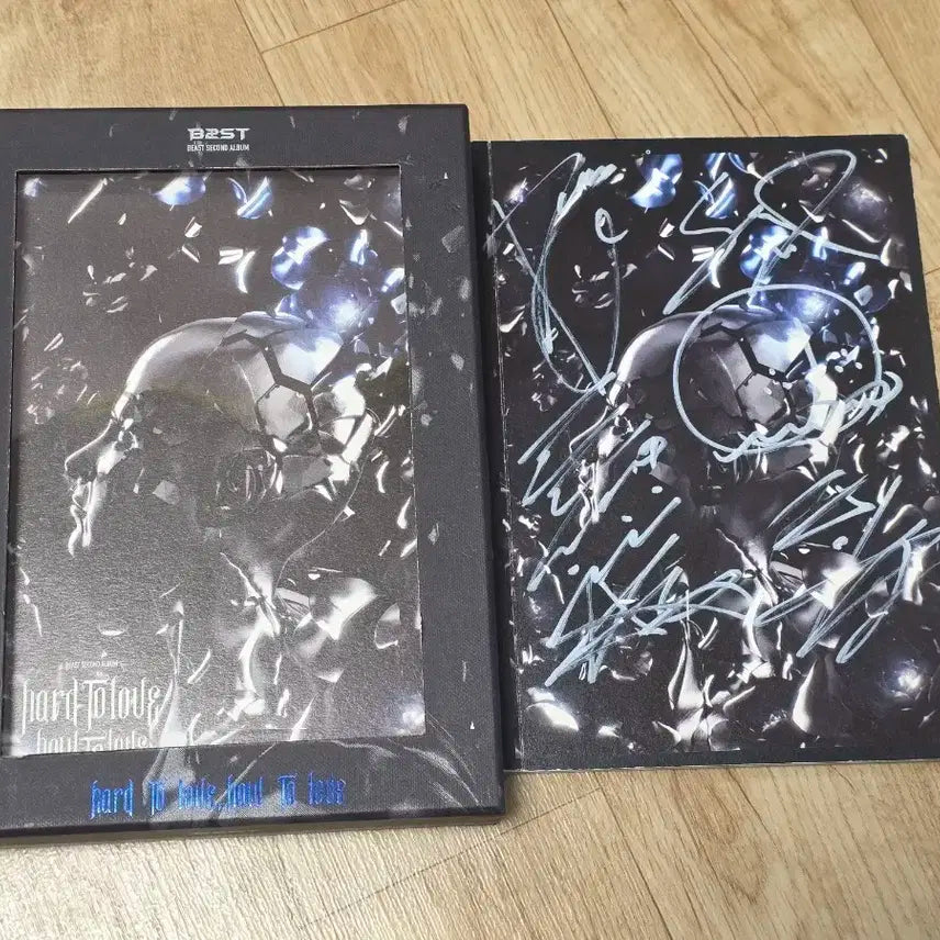 비스트 How to love 싸인 앨범