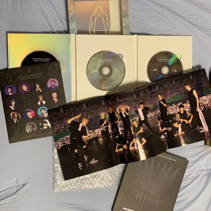 [일괄] 세븐틴 17~19년도 콘서트 DVD +빨간우체통 빨체통 엽서