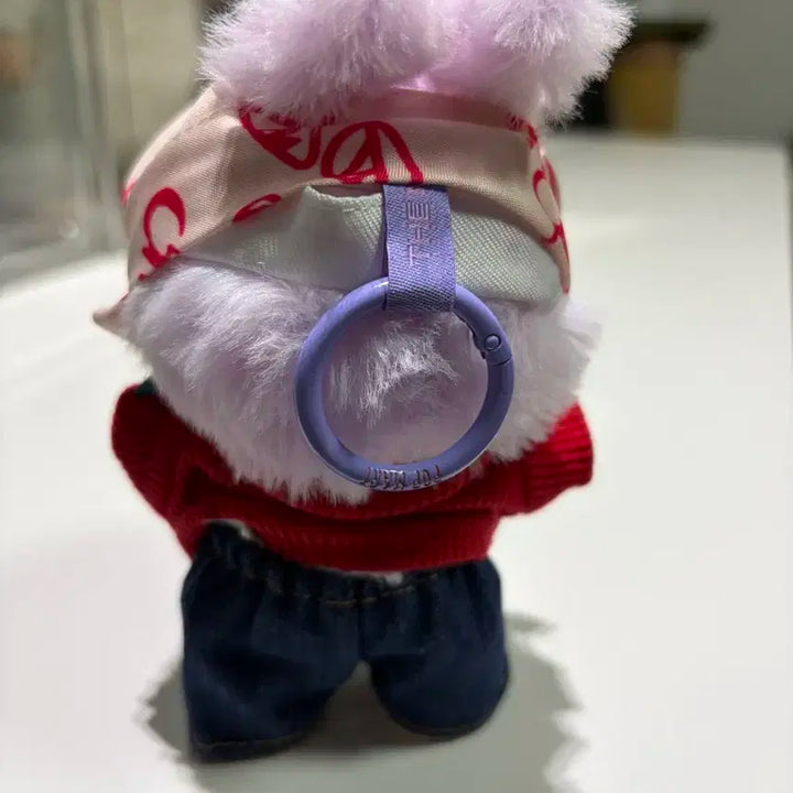 라부부 하이라이트 보라색 LUCK 정품 15-17cm 인형 (옷 포함)