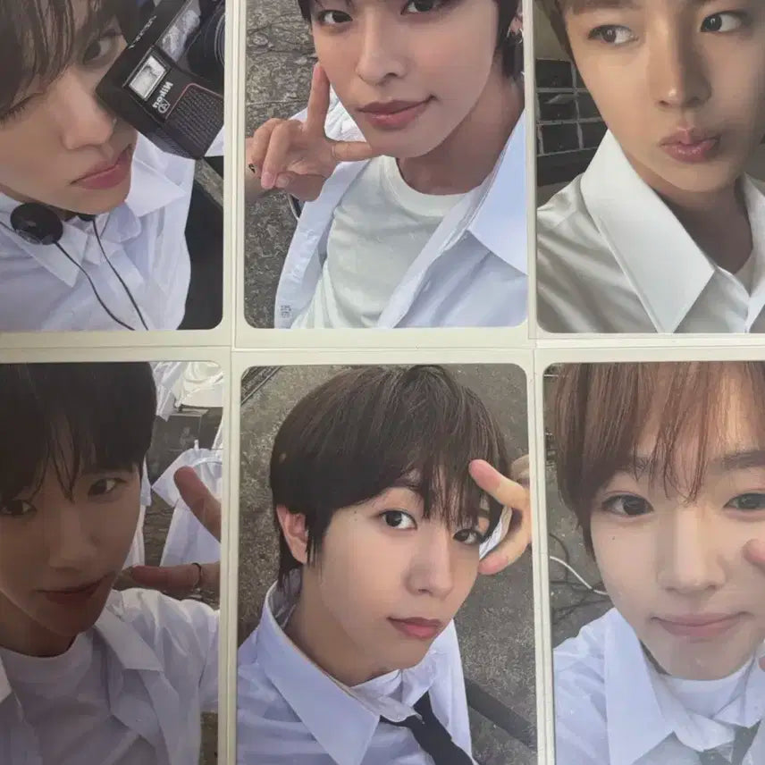 엔시티 위시 베이비블루 교복 컬러 세트