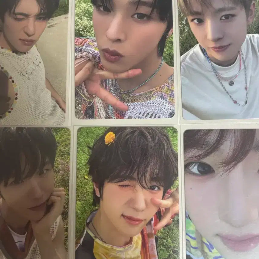 엔시티 위시 컬러 앨포 세트