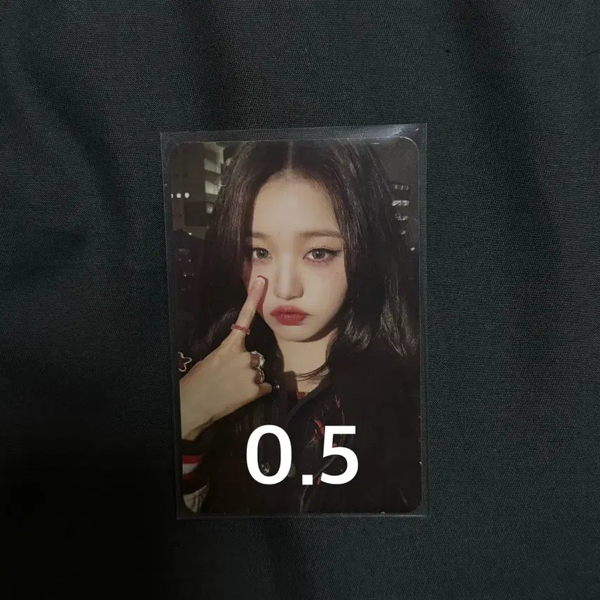 아이브 장원영 포카 포토카드