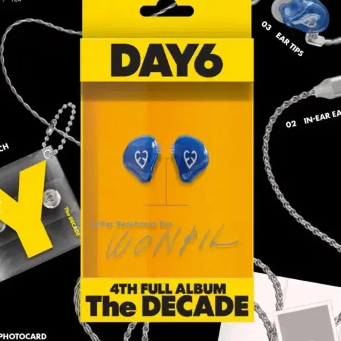 현물,미개봉)원필 데이식스 인이어