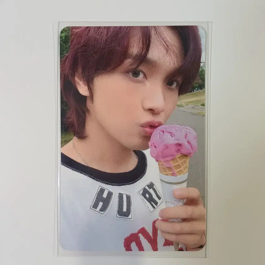 엔시티 해찬 TASTE 미니레코드 미공포 포카