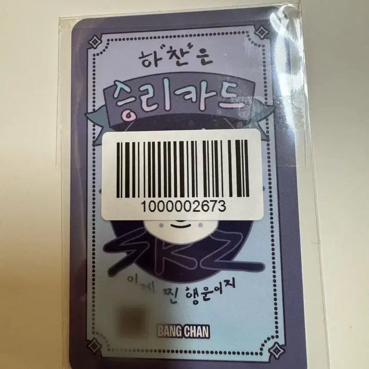 스트레이키즈 스키즈 karma 리얼터치 팬즈샵 럭드 방찬