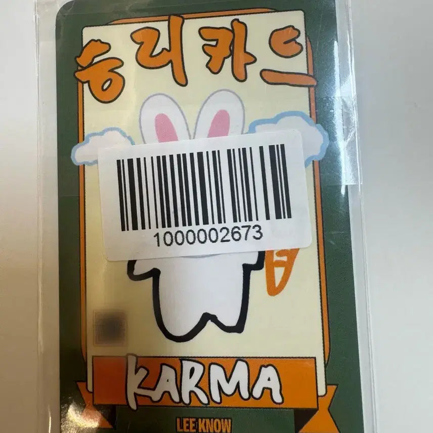 스트레이키즈 스키즈 karma 리얼터치 팬즈샵 럭드 리노