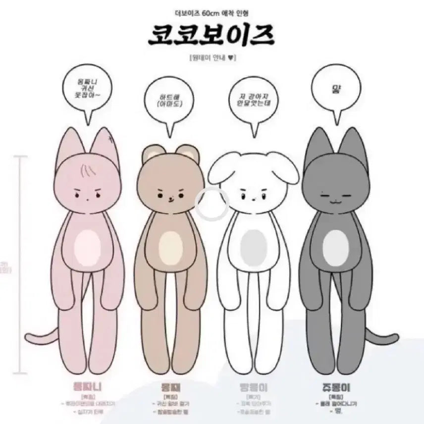 더보이즈 코코보이즈 인형 판매합니다