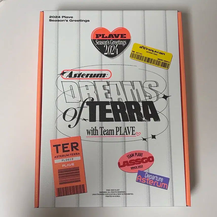 플레이브 2024 시즌그리팅 시그 양도 판매