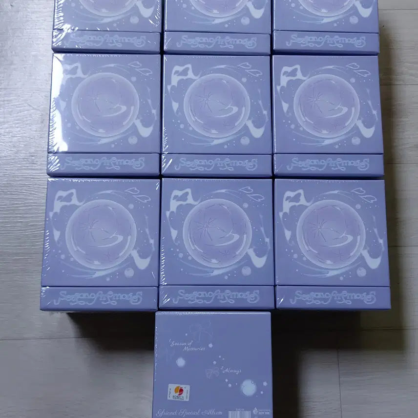 [미개봉]여자친구-10주년 유리구슬 버전 앨범