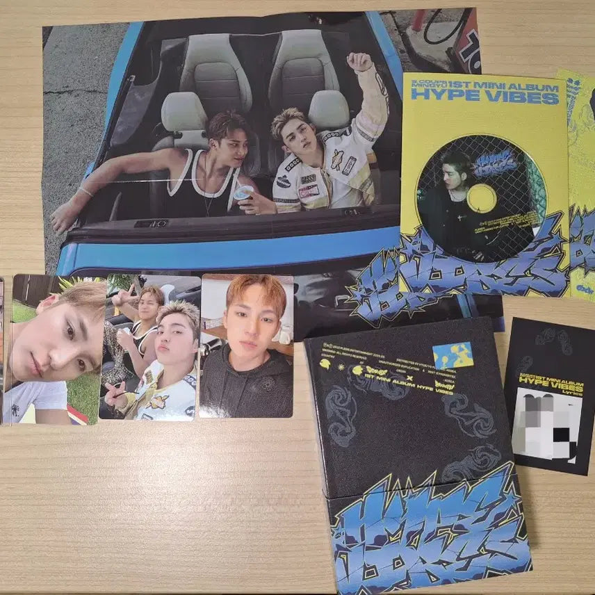 세븐틴 에스쿱스 민규 Hype Vibes 앨범 + 포토카드