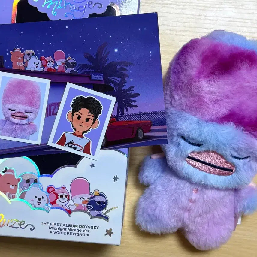 미드나잇미라지B버전(위버스) 똘병 보이스키링