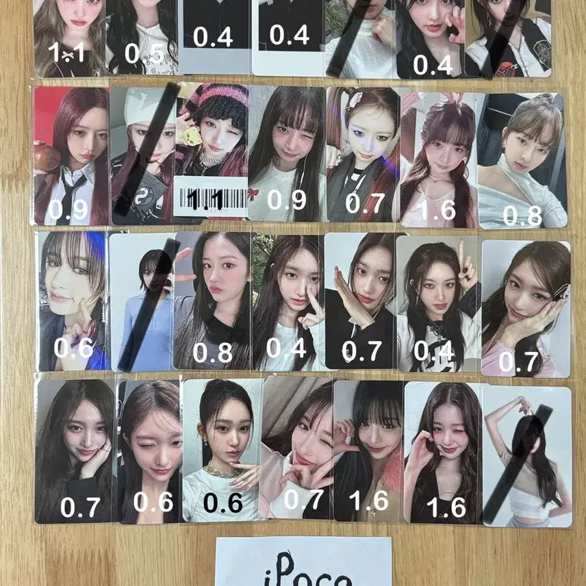 아이브 마인 포카 특전 미공포 양도