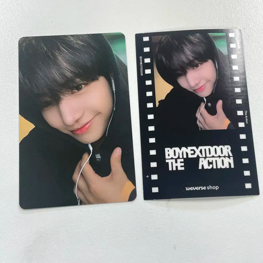 보넥도 명재현 보이넥스트도어 디액션 위버스 특전 포카 프레임 세트