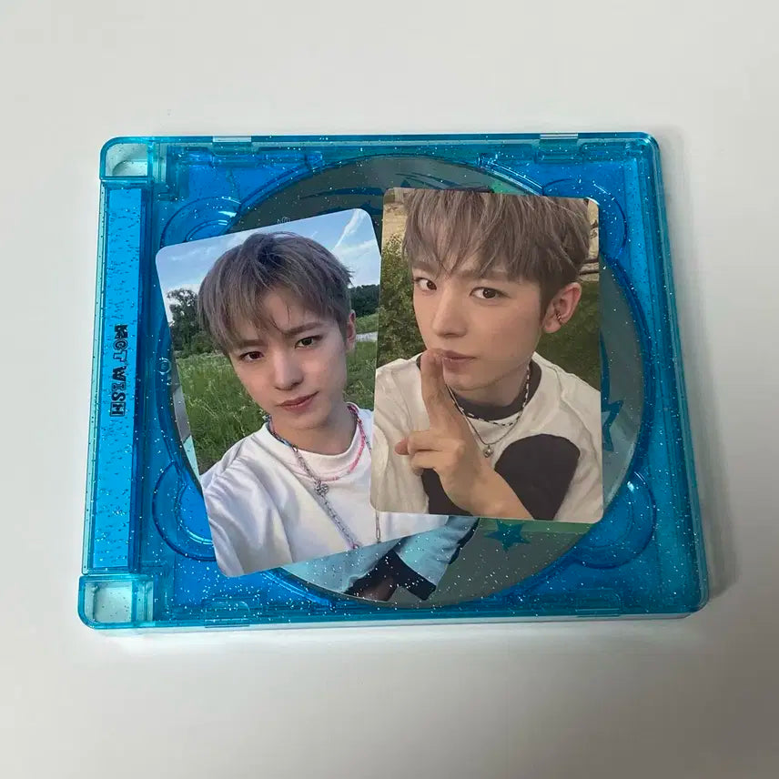 [당일발송] 엔시티 위시 컬러 유우시 쥬얼, 애플뮤직 특전 포카