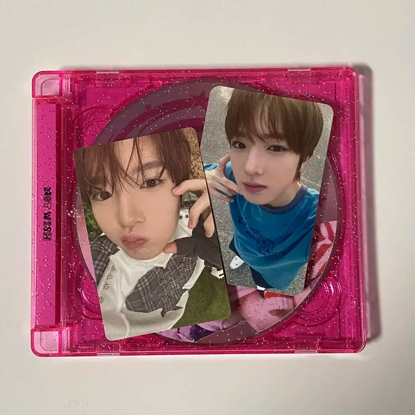 [당일발송] 엔시티 위시 컬러 사쿠야 쥬얼, 사운드웨이브 특전 포카